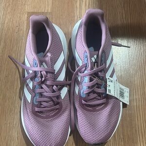 adidas Women's Athletic Shoes in Purple and White